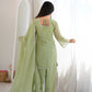 NEW SPECIAL FARSHI SALWAR SUIT CRUNCHY SILK FABRIC