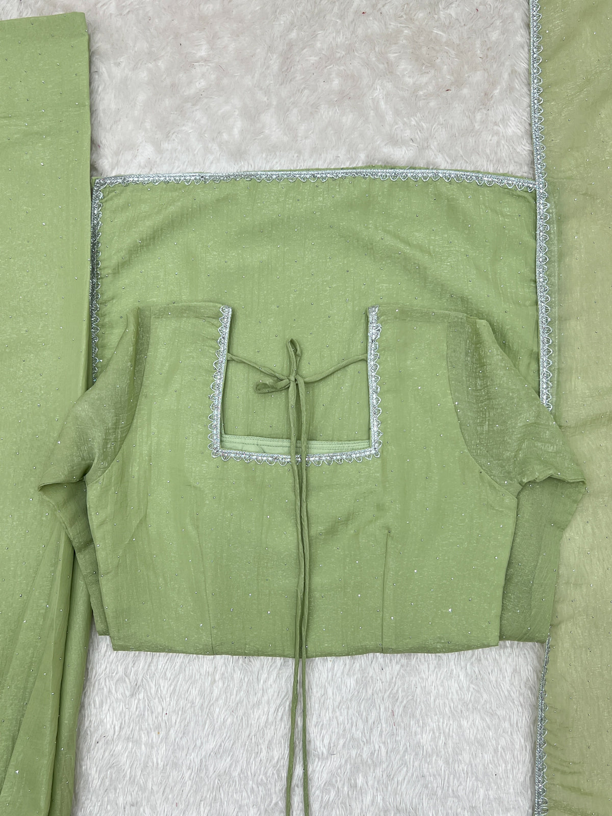 NEW SPECIAL FARSHI SALWAR SUIT CRUNCHY SILK FABRIC