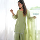 NEW SPECIAL FARSHI SALWAR SUIT CRUNCHY SILK FABRIC