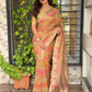 Grace meets glamour in this ethereal colorful saree