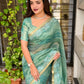 Grace meets glamour in this ethereal colorful saree