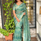 Grace meets glamour in this ethereal colorful saree