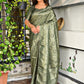 Satin jacquard silk elegance saree