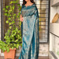 Satin jacquard silk elegance saree