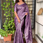 Satin jacquard silk elegance saree