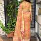 Grace meets glamour in this ethereal colorful saree