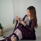 PURE BLOOMING RANGOLI SILK FABRIC WITH BEAUTIFUL EMBROIDERY SUIT