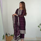 PURE BLOOMING RANGOLI SILK FABRIC WITH BEAUTIFUL EMBROIDERY SUIT