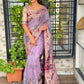 Pure organza jacquard elegance saree