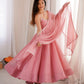 CRUNCHY SILK FABRIC WITH SIROSKI WORK 3 PEACE