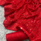 Beautiful Sequance Embroidery work saree