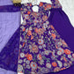 PURE SOFT ROMANSILK CHANDERI DISCHARGE PRINT FABRIC
