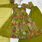 PURE SOFT ROMANSILK CHANDERI DISCHARGE PRINT FABRIC