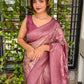 Banarasi satin jacquard Saree