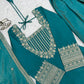 NC VICHITRA SILK FABRIC WITH EMBROIDERY SEQUENCE DORI 3 PEACE
