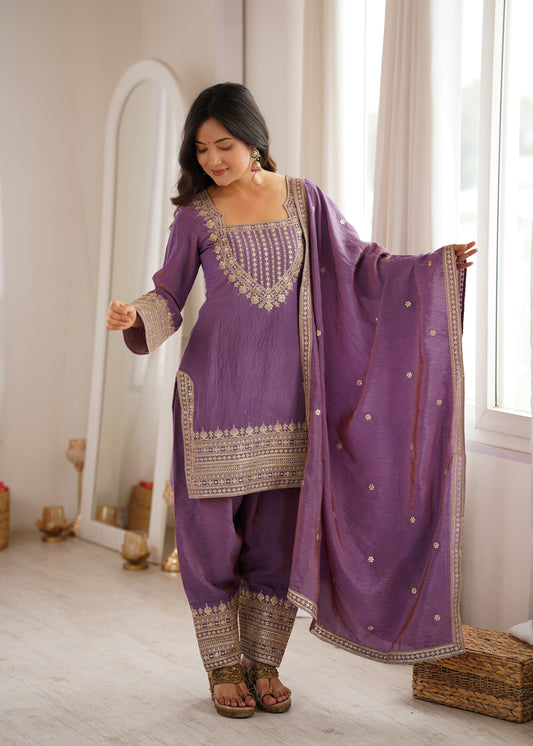 PREMIUM-FERTIGANZUG-SET AUS ANARKALI