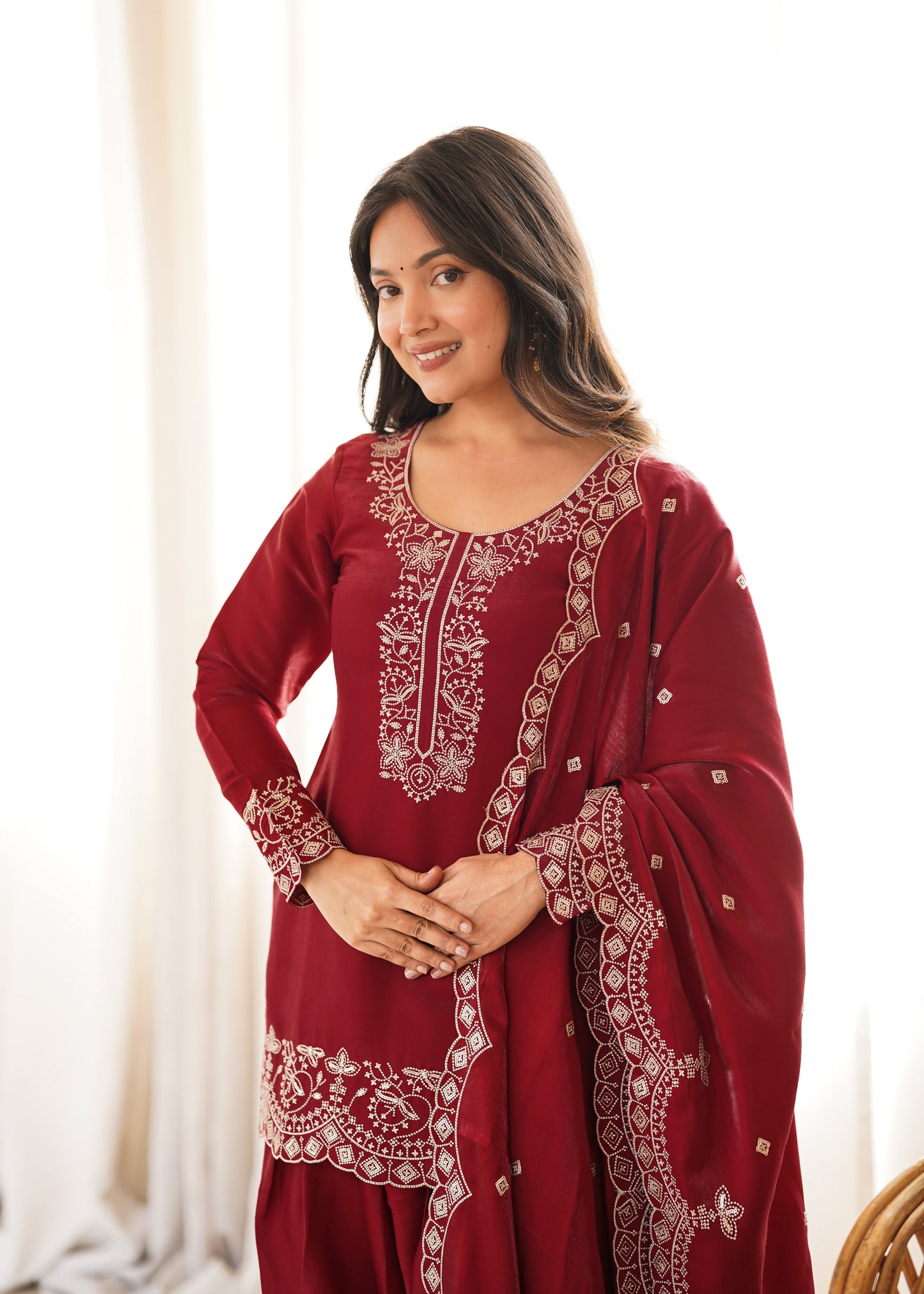 PREMIUM-FERTIGANZUG-SET AUS ANARKALI