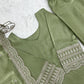 GLASS ROMAN SILK FABRIC WITH EMBROIDERY SEQUENCE 3 PEACE