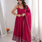 PREMIUM QUALITY HEAVY PURE ROMANSILK CHANDERI FABRIC 3 PEACE