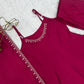 PREMIUM QUALITY HEAVY PURE ROMANSILK CHANDERI FABRIC 3 PEACE