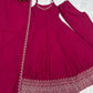 PREMIUM QUALITY HEAVY PURE ROMANSILK CHANDERI FABRIC 3 PEACE