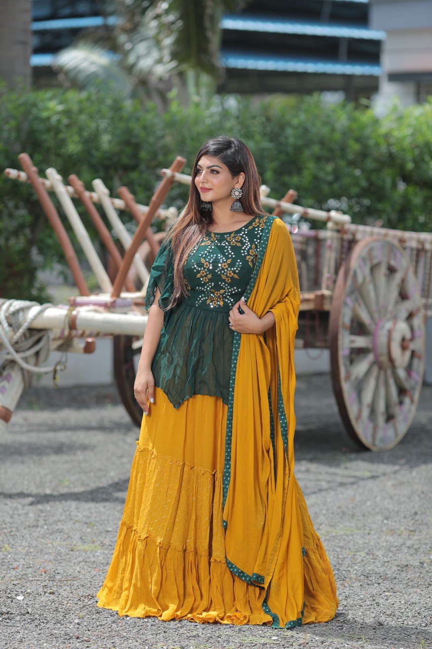 TWINKLE PATEL LEHENGA TOP