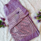 Royal Lavender Designer Saree Set