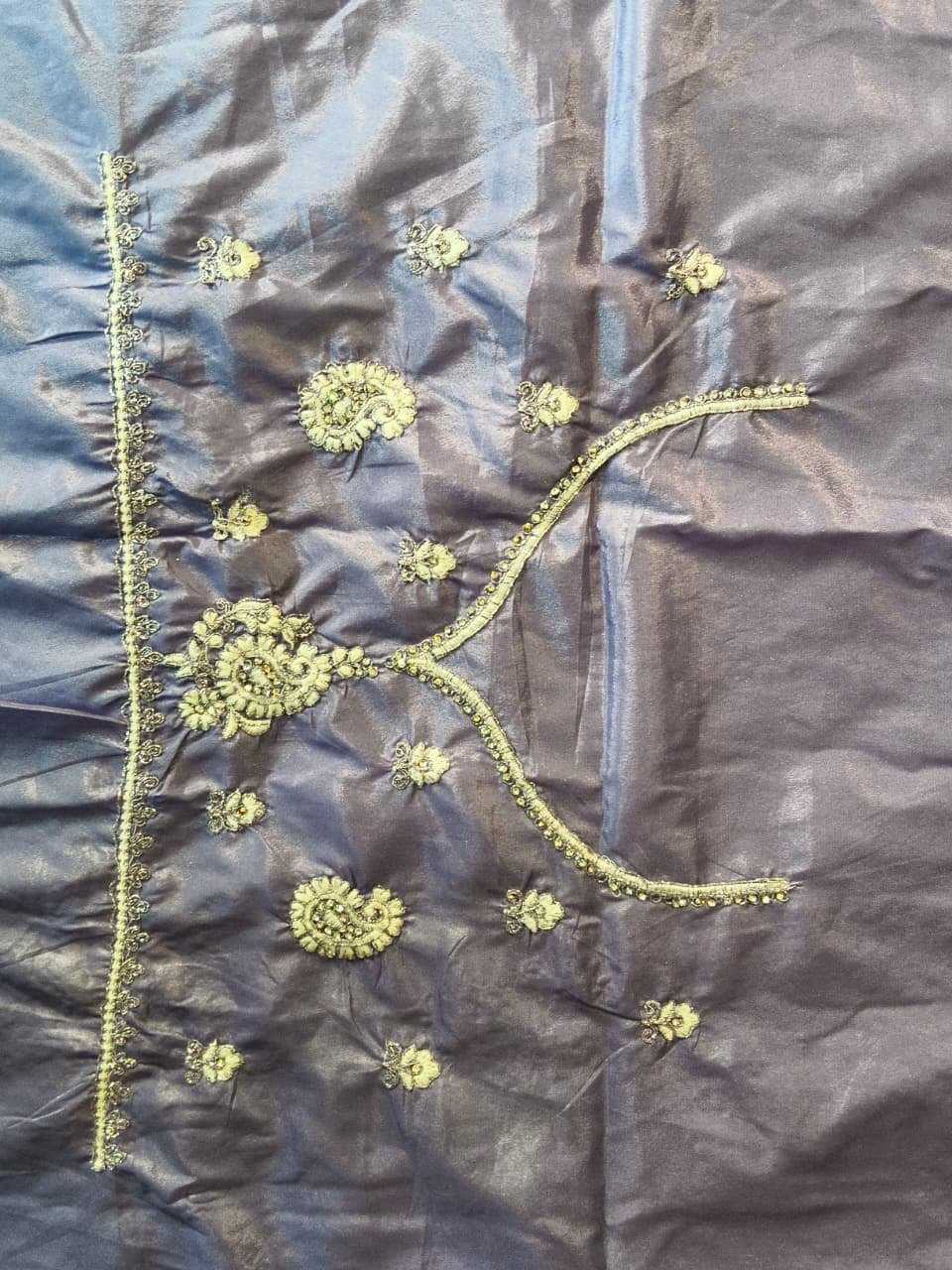 Premium Shimmery Tissue Silk Saree