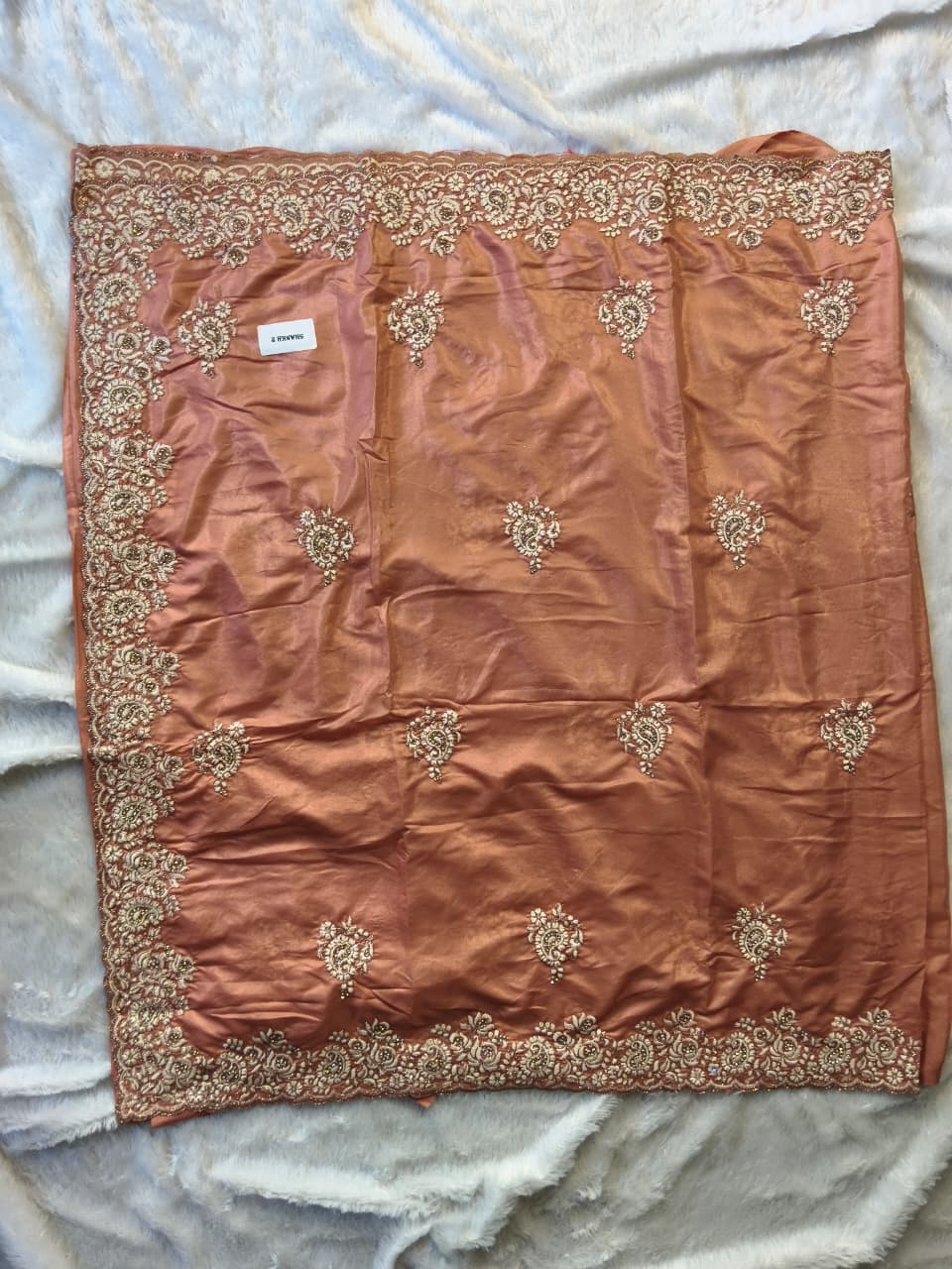 Premium Shimmery Tissue Silk Saree