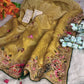 Premium GMY Silk Fabric Saree