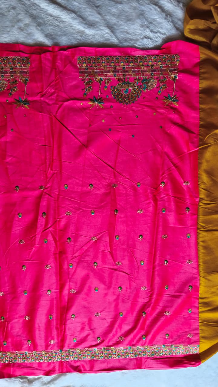 Premium Soft Cotton Silk Fabric Saree