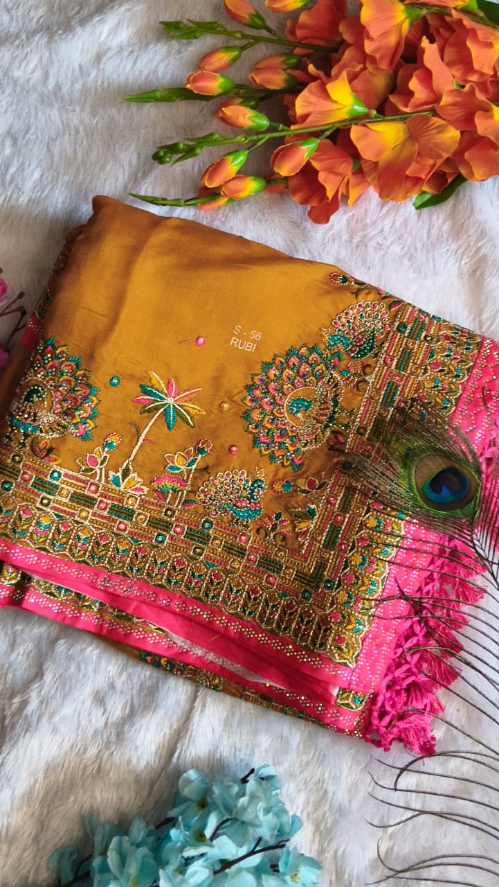 Premium Soft Cotton Silk Fabric Saree