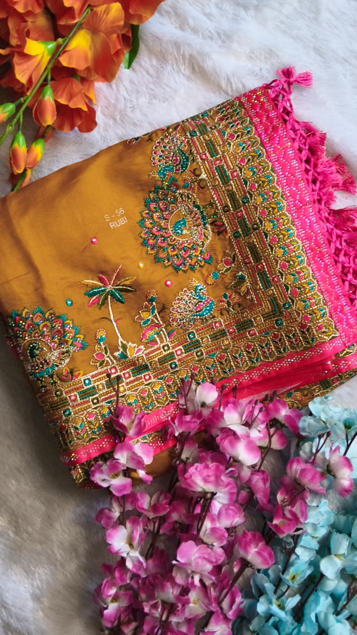 Premium Soft Cotton Silk Fabric Saree