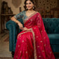 Premium Space Silk Saree with beautiful multi sequence