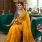 Premium Space Silk Saree with beautiful multi sequence