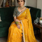 Premium Space Silk Saree with beautiful multi sequence