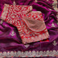 Premium Space Silk Saree with beautiful multi sequence