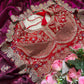 Premium Space Silk Saree with beautiful multi sequence