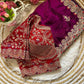 Premium Space Silk Saree with beautiful multi sequence