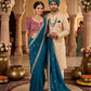 Premium Space Silk Saree with beautiful multi sequence