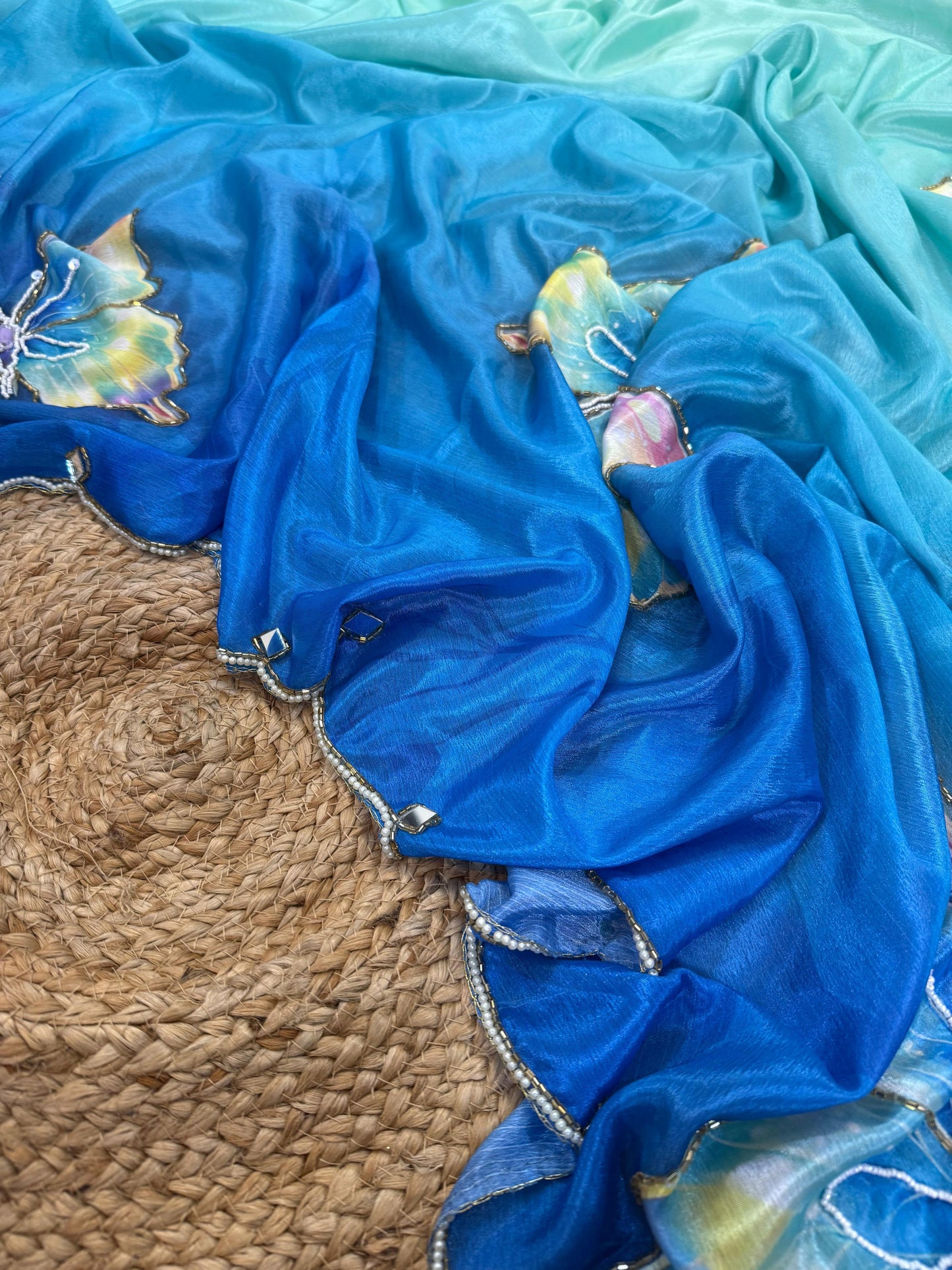 Pure Rasmalai Silk Saree