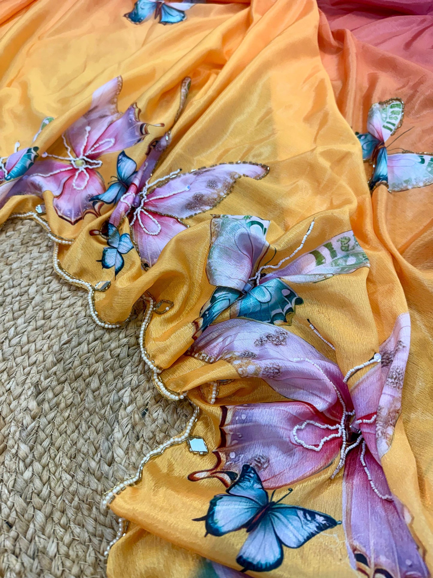 Pure Rasmalai Silk Saree