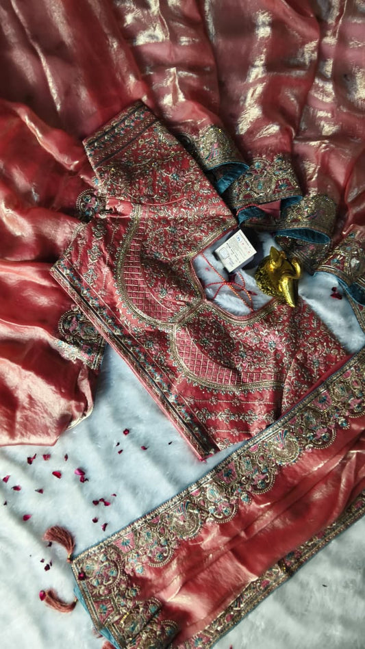 Premium GMY Silk Fabric Saree