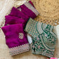 Premium Space Silk Saree with beautiful multi sequence & thread saree