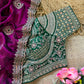 Premium Space Silk Saree with beautiful multi sequence & thread saree