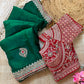 Premium Space Silk Saree with beautiful multi sequence & thread saree