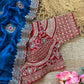 Premium Space Silk Saree with beautiful multi sequence & thread saree