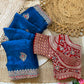 Premium Space Silk Saree with beautiful multi sequence & thread saree