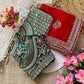 Premium Space Silk Saree with beautiful multi sequence & thread saree
