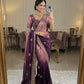 Premium two tone Space Silk Saree